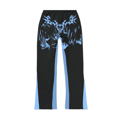 Anime Flared Sweatpants