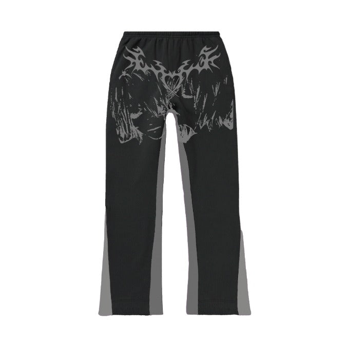 Anime Flared Sweatpants