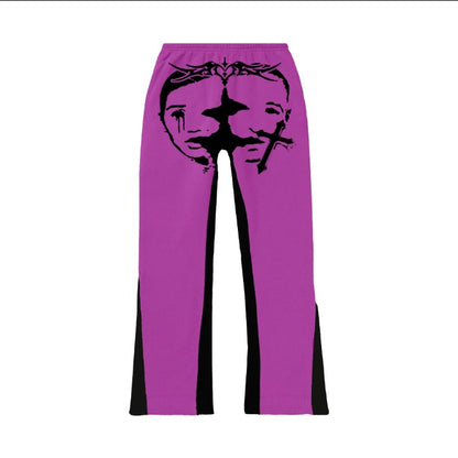 Inverted 2 Face Flared Sweatpants