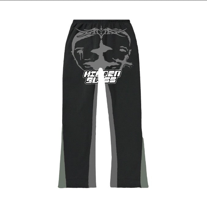 2 Face Flared Sweatpants